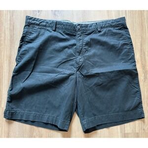 Tommy Bahama Mens Chino Shorts Black Cotton Tencel‎ Spandex 42 Inseam 8